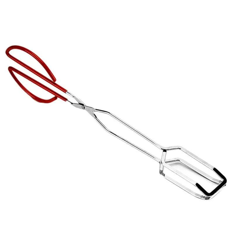 

Stainless Steel BBQ Bread Cake Clip Multifunctional Food Serving Buffet Tong for Barbecue Kitchen Party