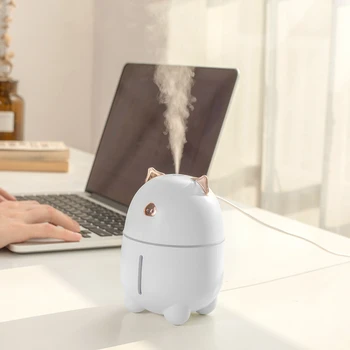 

Air Humidifier 230ml Lovely Pig Ultrasonic with Colorful Mood Light