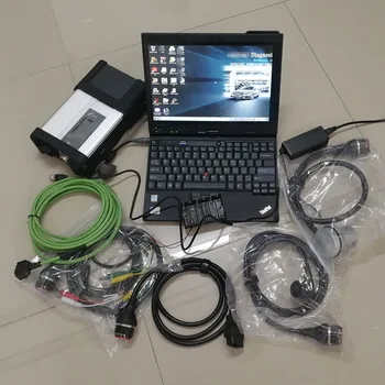 

Super Star Diagnosis MB Star C5 SD C5 + 320GB HDD software V03/2020 + X201T tablet I7 4G Used laptop Auto Repair Diagnostic Tool