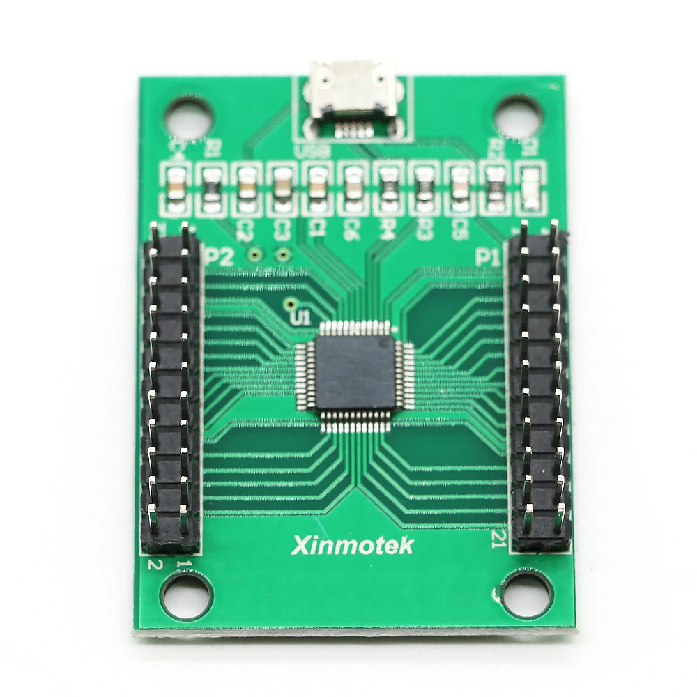 

300PCs PS3 /PC /Raspberry Pi /Android Xinmotek 2 Players USB Board Arcade Zero Delay Encoder