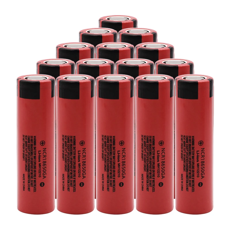 Panasonic NCR 18650GA 30A разрядка 3,7 V 3500mAh 18650 перезаряжаемая батарея фонарик плоский верх литиевая батарея