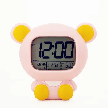 

Animal Cartoon Alarm Clock Kids Room Night Light Children Digital Alarm Clock Kids Reloj Despertador Para Ni Os Watch CC50NZ