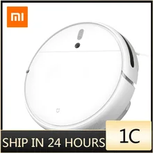 Novo xiaomi mijia robô aspirador de pó 1c stytj01zhm para casa automático poeira esterilizar app controle inteligente varrendo limpar aspirador