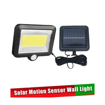 

Upgraded 56/30 leds LED Solar Power Street Light PIR Motion Sensor Lamps With Controller Waterproof Outdoor Lamp split mount 5M