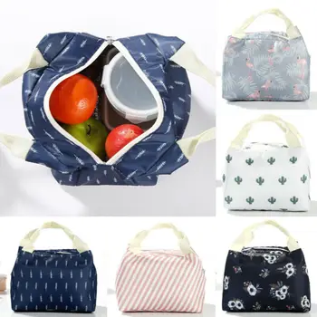 

Insulated Thermal Lunch Box Bag Outdoor Camping Picnic Carry Tote Storage Bag