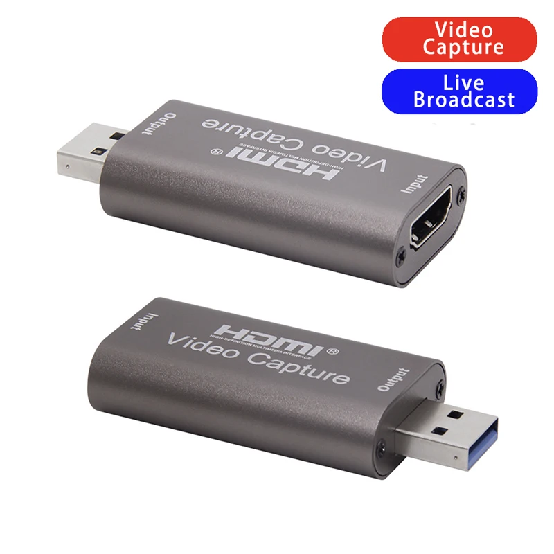 4K Video Capture Card USB 3.0 USB2.0 HDMI-compatible Grabber Recorder for  PS4 Game DVD Camcorder Camera Recording Live Streaming - AliExpress