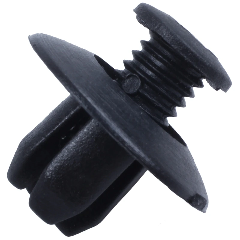 

30x 8mm Auto Fender Clips Fit For Acura Honda Front Push-Type Retainer Clips Black