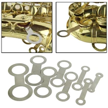 8 pièces outil de réparation de Saxophone à vent pour Saxophone ténor ALto Soprano remplacer outil de nivellement de tampon de pression plat