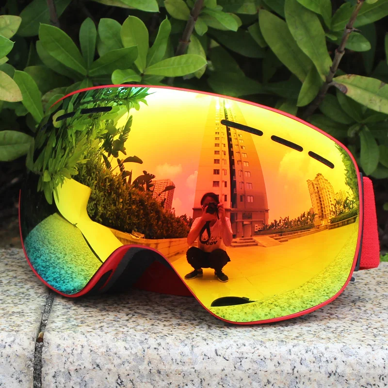 Ski Goggles With Magnetic Double Layers Lens Skiing Anti-fog UV400 Snowboard Goggles for Men Women Ski Glasses Eyewear 5
