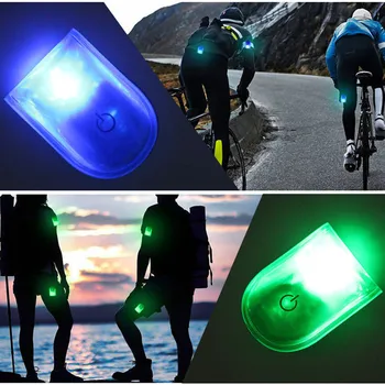 

Outdoor Sports Night Running Light Magnet Jogging Led Arm Leg Warning Portable Riding Bike Bicycle Party Glowing 2 Modes
