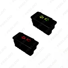 12 V/24 V 5-контактный Автомобильный Универсальный двойной стрелкой, электрический переключатель окна электрические стеклоподъемники Стекло подъемник переключатель