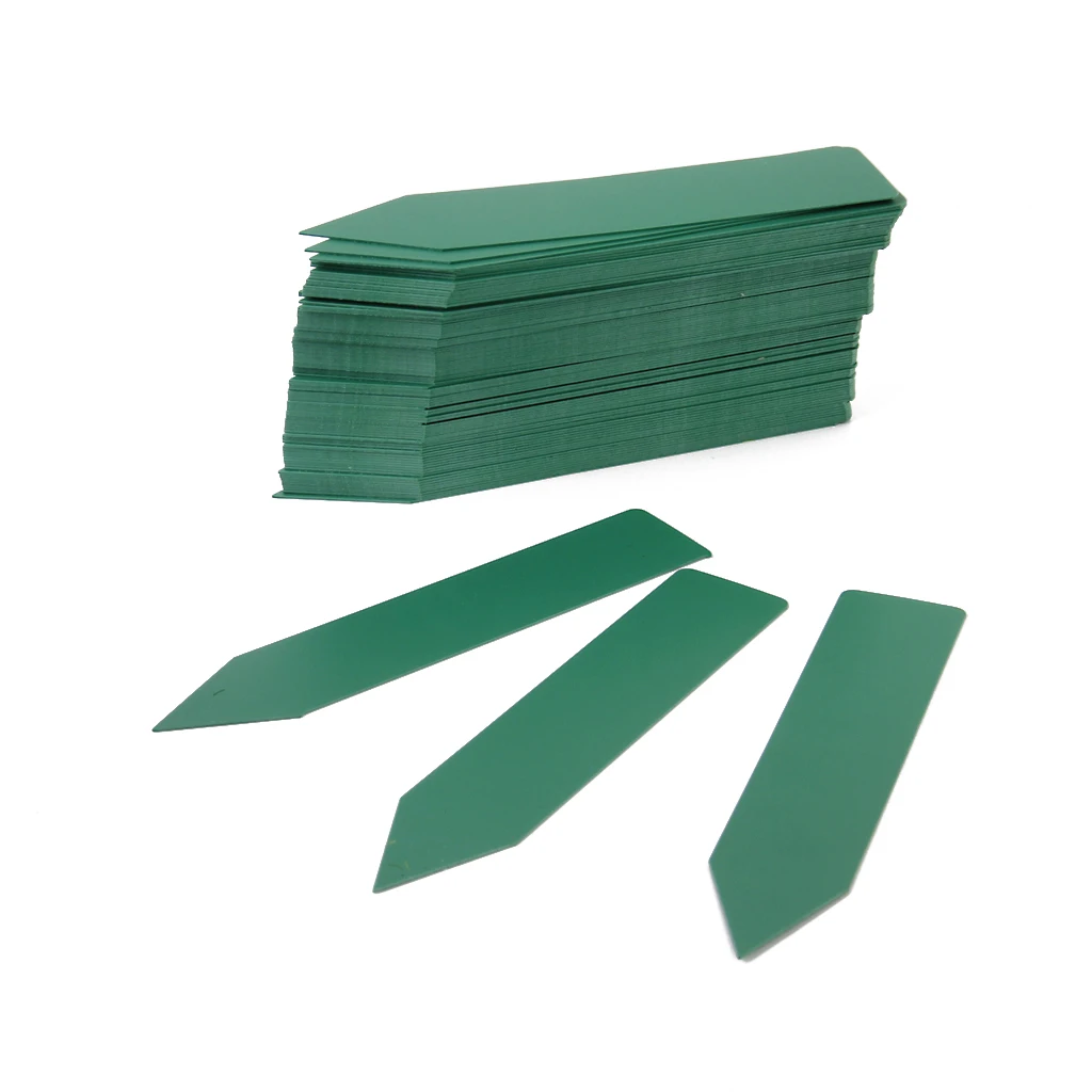 Plastic Plant Labels Garden Markers Gardening Planting Seedling Signs Nursery Tags Reusable for Vegetable Herb Plants Use