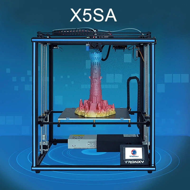 3D принтер Tronxy X5SA 24 В полностью металлический 330*330 мм|3D принтеры| |