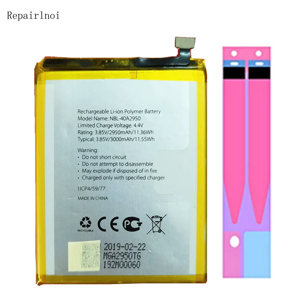 

Original Cell Mobile Phone 3.85V 3000mAh Battery For HTC Wildfire E1 / E1 Plus NBL-40A2950 Batteries Smart Phone Repair