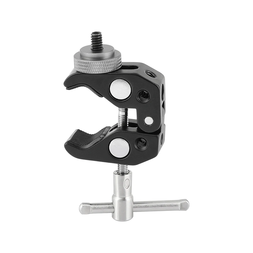 HDRIG Многофункциональный Супер Краб зажим с двухсторонним 1/4 &quot 20 Мужской Thumbscrew
