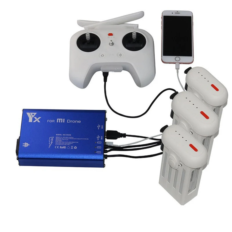 

Charger Battery for xiaomi drone / remote control / mobile phone tablet Charging for xiao mi drone FIMI X8 SE Quadcopter drone