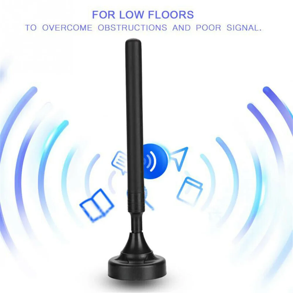 25dB High Gain Sensitivity FM Radio Antenna for Household Home Low Floor Tone-up GT66