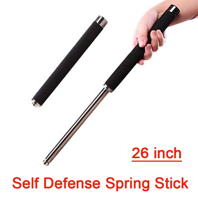 Portable Pocket Self-defense Telescopic Stick Retractable Protection Tool USA 