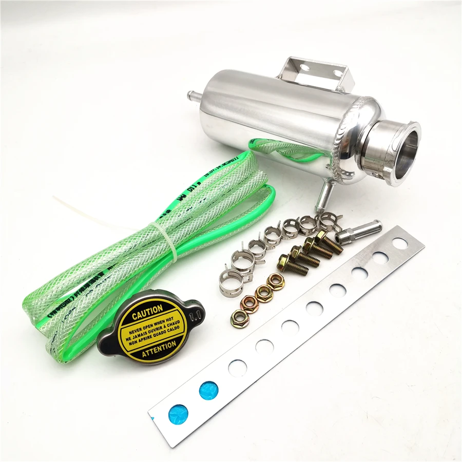 Universal Radiator Coolant Aluminum Catch Tank Bottle Overflow Reservoir 350ml