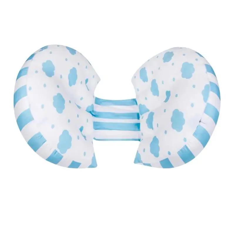 U-образная Подушка для беременных, для грудного вскармливания, хлопок, многофункциональная, в форме бабочки, для кормления, для беременных, хлопковая подушка - Цвет: B