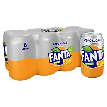 

Fanta orange null ohne Zuckerzusatz 8 x 330ml