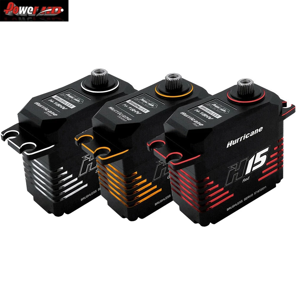 Power HD H15 HV Brushless Steering Gear Digital Servo with Servo Arm for RC Helicopter Airplane Toys