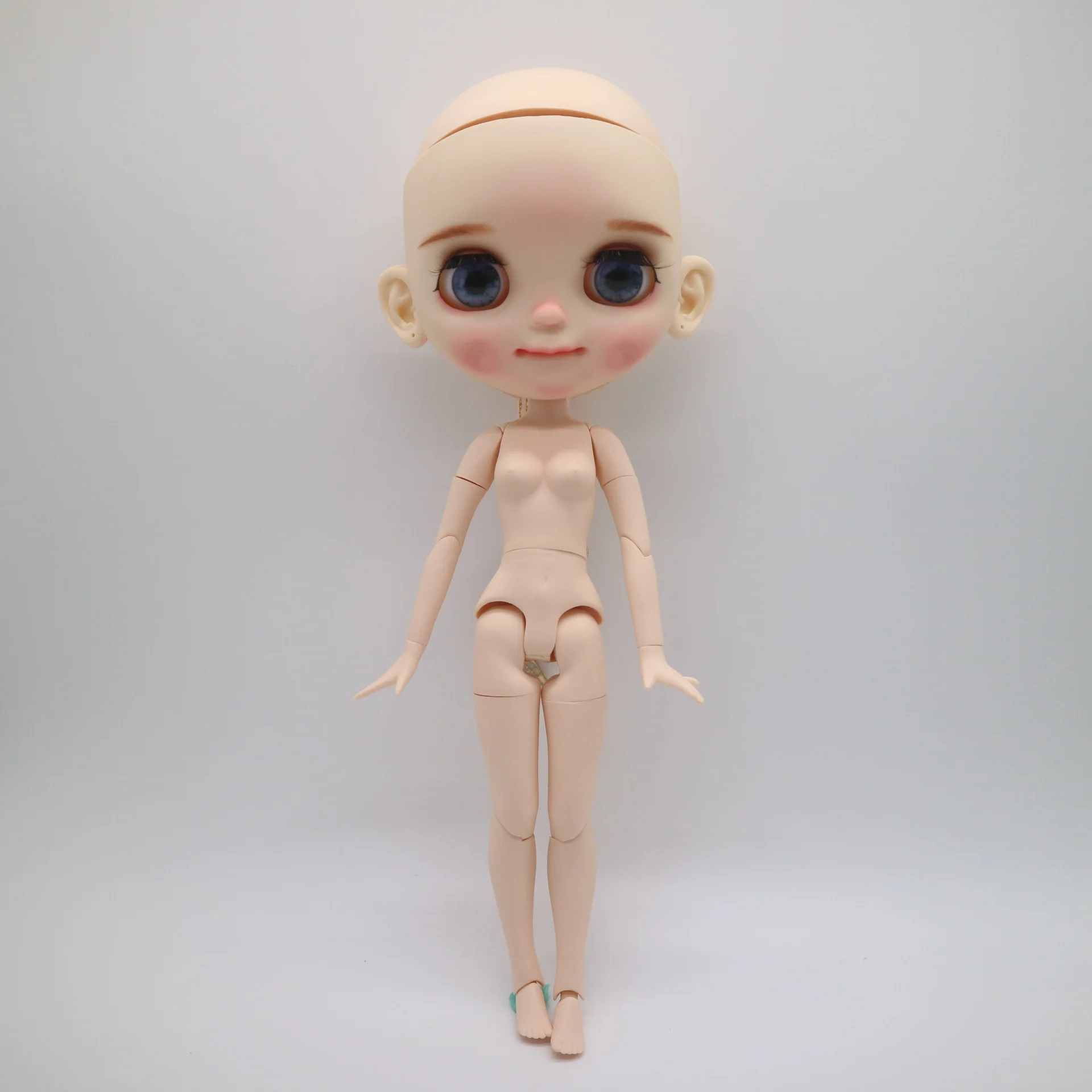STO-DOLL голая голова кукла с индивидуальным лицом шарнир тела Blyth кукла