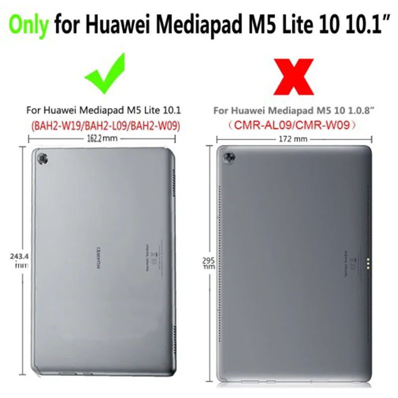 9H Tempered Glass For Huawei Mediapad M5 Lite 10 10.1" BAH2-W09/L09/W19 Screen Protector Tablet Protective Film Guard For M5 10" 2