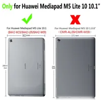 9H Tempered Glass For Huawei Mediapad M5 Lite 10 10.1" BAH2-W09/L09/W19 Screen Protector Tablet Protective Film Guard For M5 10" 2