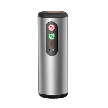 

Air Purifier for Car Home Office Fresh Air Anion and Ozone Two Mode USB Charge Ultra Quiet Pet Smell and Smoke Odor Eliminator