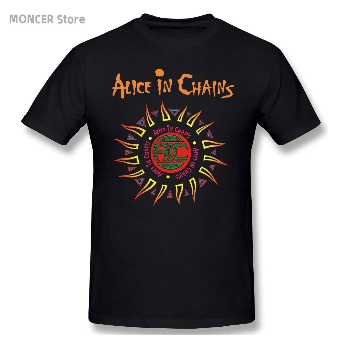 Resultaat tent zak Alice In Chains 100%cotton T Shirt Heavy Metal American Rock Band T-shirt  Short Sleeve Crewneck Soft Basic Tops Tee Comfortable - T-shirts -  AliExpress