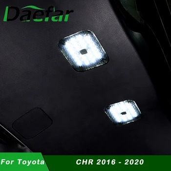 

2 Pcs/Set 12V Car Trunk Light Lamp Fit for Toyota CHR C-HR 2016 2017 2018 2019 Auto Roof Reading Lights Signal Lamp