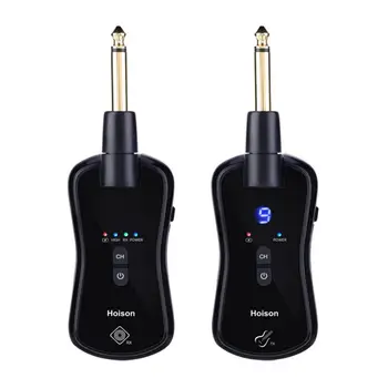 

Guitar Violin Guitar Wireless System Transmitter Receiver 2pcs/set Musical Instruments Accessories