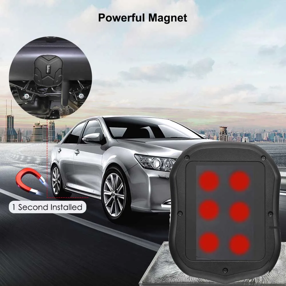 GPS Tracker Car Tracker 4G LTE TK905B GPS Tracker Car Vehicle Tracking Device 10000mah Long Standby Magnet Waterproof