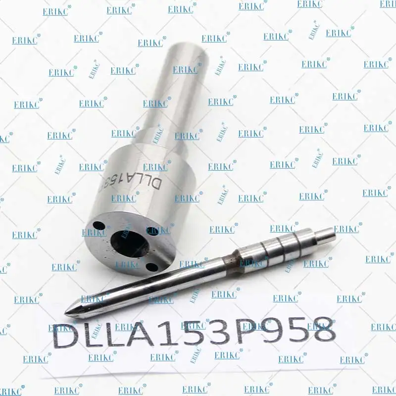 ERIKC с черным покрытием иглы сопла DLLA153P958 CR инжектор опрыскиватель DLLA 153 P 958 замены 093400-9580 для 095000-6630