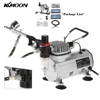 KKmoon professionnel aérographe compresseur sans huile silencieux haute pression pompe tatouage manucure pulvérisation compresseur d'air réservoir ► Photo 1/6