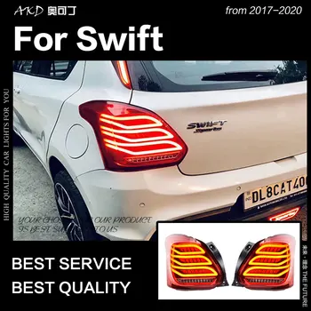 

AKD Car Styling for Suzuki Swift Tail Light 2017-2020 Swift Sport LED Tail Lamp DRL Matrix Signal Brake Reverse auto Accessories
