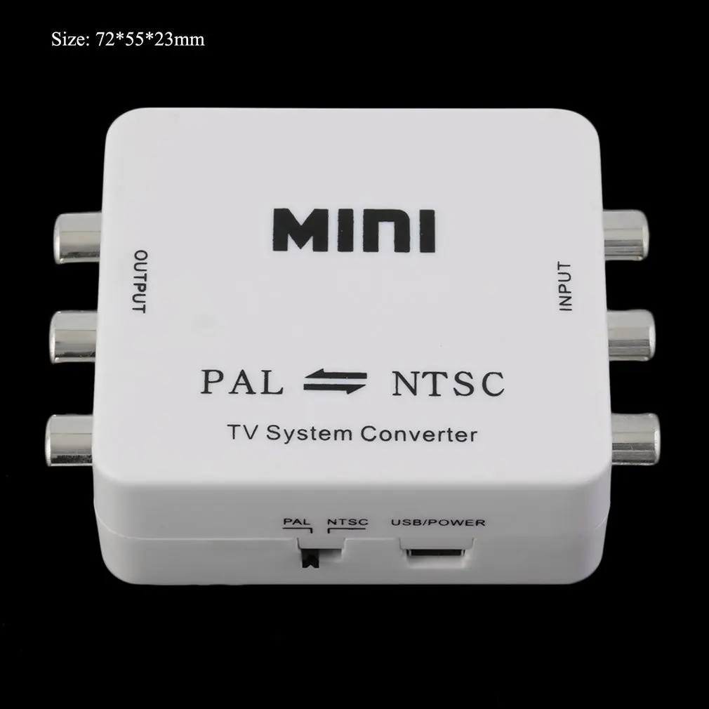 ТВ и видеосистемы преобразователь переходник PAL NTSC SECAM в папа Мама