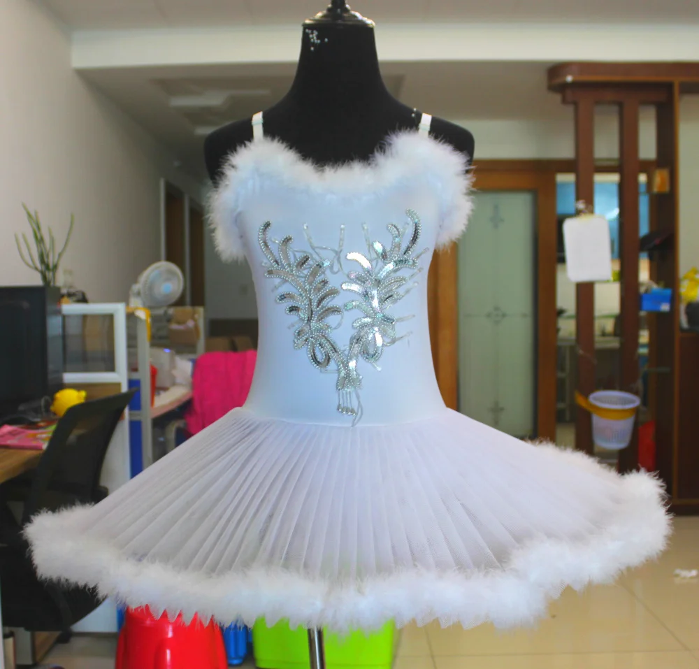 2020 New Arrival Ballet Dress Professional Ballet Tutus Led Swan Lake Adult Dance Clothes Tutu Skirt Ballerina Dress For Party