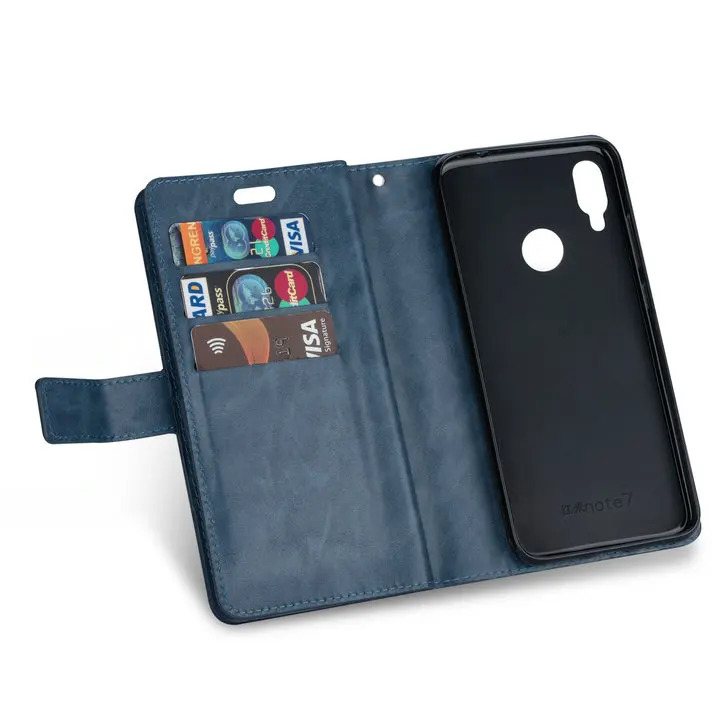 Роскошный однотонный кожаный чехол-книжка для Xiaomi Redmi Note 7, чехол для Redmi Note 7 s, чехол-кошелек на молнии для Funda Redmi Note 7 Pro Note7