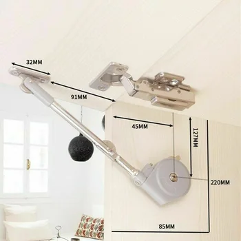 

Kitchen Cupboards Door Lid Hydraulic Hinges For Upturn And Downturn Door Support Bar For Lift Hydraulic Rod Furniture Hardware