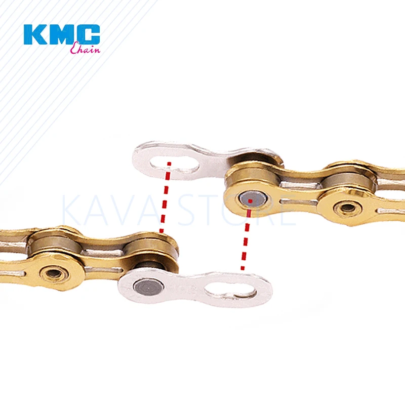 Bicycle Chain Connector KMC Bicycle Missing Link 6/7/8/9/10/11/12 Speed RE-usable Bicycle Quick Magic Chain Button To Repair Chain perfectly connecting