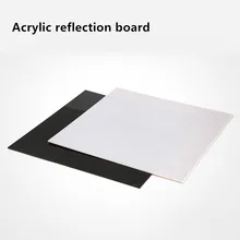 SANOTO 2pcs (1Black 1 white) photography background photo studio softbox backdrop professional lightbox Acrylic reflection board SANOTO 2pcs (1Black 1 white) photography background photo studio softbox backdrop professional lightbox Acrylic reflection board