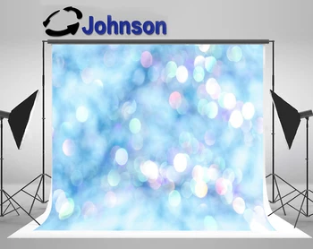 

Discount Polka Dots Light Blue Gradient Solid Color Love Baby backdrop Computer print party backgrounds