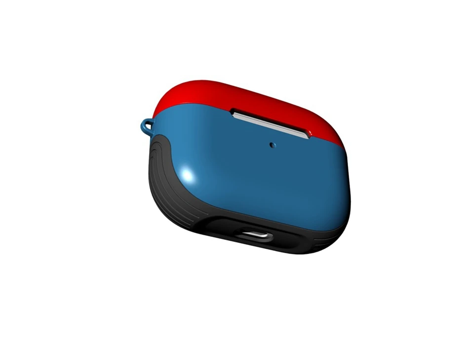 Чехол для наушников для Apple Airpods Pro Чехол два в одном чехол для Apple Air Pods Pro 3 Наушники Earpods крючок для наушников-вкладышей зарядная коробка