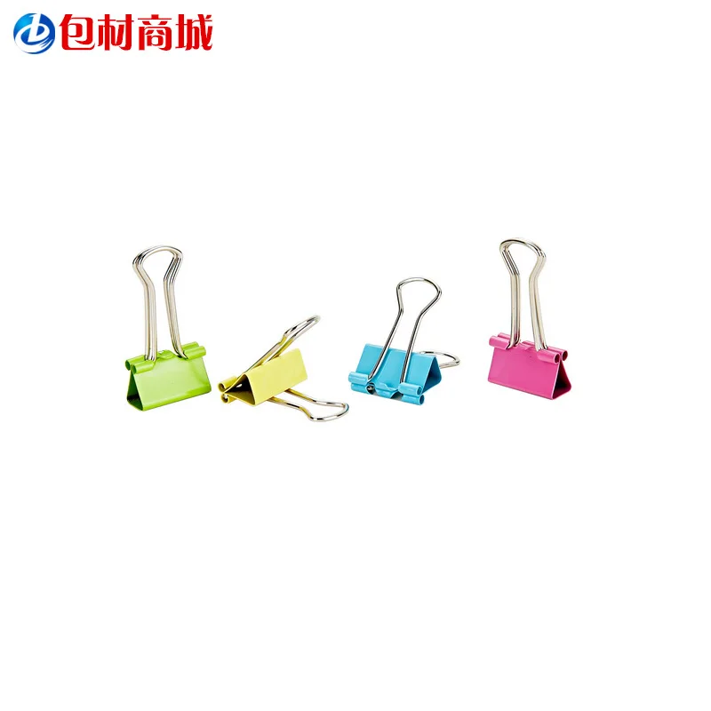 

[Currently Available] Color Binder Clip TY145-CP 19 Mm Wallet Sub-Dovetail Clip Metal Clip
