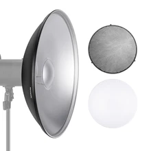 

Neewer Photo Studio Strobe Flash Light Reflector Beauty Dish with Honeycomb Grid+Scrim for Bowens Gemini Standard/R/RX Strobe