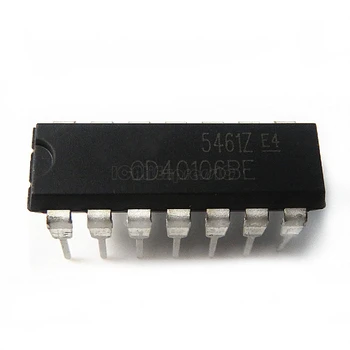 

10pcs/lot CD40106BE DIP14 CD40106 DIP 40106BE DIP-14 new and original IC In Stock