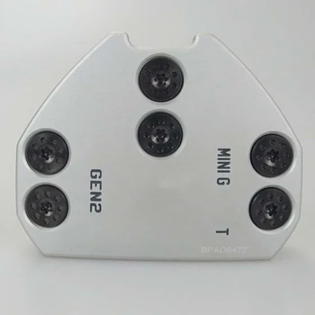 

new silver mini GT second generation putters black steel shaft with rod cover golf putter ems free shipping