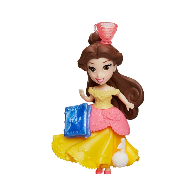 Disney Princess Toy Original Belle Jasmine Aurora Cinderella Merida Mulan Tiana Action Figure Legends Model Doll Birthday Gifts